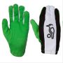 Kookaburra Batting Inner Gloves Black White and Green