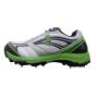 Kookaburra 1000 Full Spike Cricket Shoes White and Green