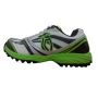 Kookaburra Pro 1200 Stud Cricket Shoes White Green and Black