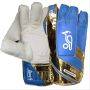 Kookaburra Kahuna Pro 1000 Wicket Keeping Gloves Blue Gold
