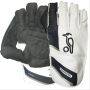 Kookaburra Kahuna Pro 1000 Wicket Keeping Gloves Black White