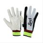 Kookaburra Chamois Padded Wicket Keeping Inner Gloves Black and White
