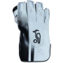 Kookaburra Pro Players LC White Black Wicket Keeping Gloves