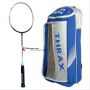 Li Ning SS 20 III UnStrung Badminton Racket And Thrax CX01 Pro Badminton Kit Bag Blue and White