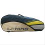 LiNing ABDK122 Badminton Kit bag Golden and Green