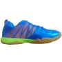LI NING Bolt Badminton Shoes Blue and Lime