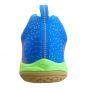LI NING Bolt Badminton Shoes Blue and Lime