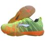 LI NING Bolt Badminton Shoes Orange and Lime