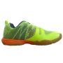 LI NING Bolt Badminton Shoes Orange and Lime