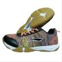 LI NING Vivo Badminton Shoes Black and Orange