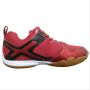 LI NING Volvo Badminton Shoes Red and Black