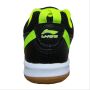 LI NING Star Pro Badminton Shoes Black and Lime
