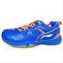LiNing Alpha Badminton Shoes Blue and Orange