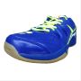 LiNing Alpha Badminton Shoes Blue and Lime