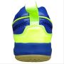LiNing Alpha Badminton Shoes Blue and Lime