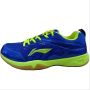 LiNing Jetta Badminton Shoes Blue and Lime