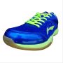 LiNing Jetta Badminton Shoes Blue and Lime