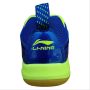 LiNing Jetta Badminton Shoes Blue and Lime