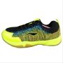 LiNing Ion II Super Light Badminton Shoes Black and Lime
