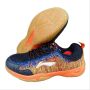 LiNing Ion II Super Light Badminton Shoes Black and Orange