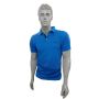 LiNing T Shirt color Neck with Half sleeve Blue Size Large