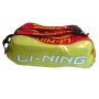 Li Ning ABDH118 1 Badminton kit Bag Yellow and Red