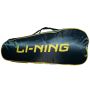 LiNing ABDJ222 Badminton Kit bag Seagreen and Yellow