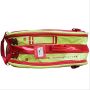 Li Ning ABJG144 Badminton kit Bag Red Silver and Lime