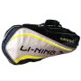 Li Ning ABDJ184 2 Badminton kit Bag Black