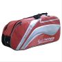 Li Ning ABSL392 6 Badminton kit Bag Red and Silver