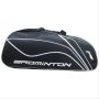 Li Ning ABSL392 7 Badminton kit Bag Black and Silver