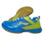 Li Ning Star Trek Badminton Shoes Blue and Lime