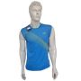 Offer on Li Ning Badminton T Shirt Blue and Shorts Orange Combo