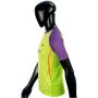 LiNing T Shirt Round Neck with Half sleeve Green and Purple Size Extra Large