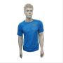 LiNing T Shirt Round Neck with Half sleeve Blue Size Medium