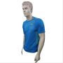 LiNing T Shirt Round Neck with Half sleeve Blue Size Medium