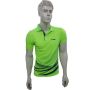 LiNing T Shirt color Neck with Half sleeve Parrot Green Size Small