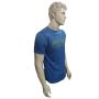 LiNing T Shirt Round Neck with Half sleeve Sky Blue STR1 Size Large