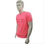 LiNing T Shirt Round Neck with Half sleeve Pink STR1 Size Medium