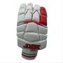 MRF Genius Limited Edition Cricket Batting Gloves White and Red