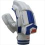 MRF VK 18 Bonzer Cricket Batting Gloves White and Blue