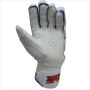 MRF VK 18 Bonzer Cricket Batting Gloves White and Blue
