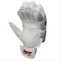MRF Unique Cricket Batting Gloves White Blue