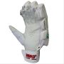 MRF Warrior Cricket Batting Gloves White Blue Lime