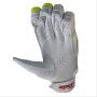 MRF Bullet Cricket Batting Gloves White Black and Red