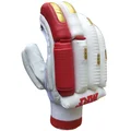 MRF Genius Prince Crikcet Batting Gloves Red White and Gold
