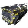 MRF Elite Cricket Kit Bag with Trolly and 3 wheels