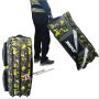 MRF Elite Cricket Kit Bag with Trolly and 3 wheels