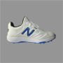 New Balance CK10 BL4 Spike Cricket Shoes White Blue