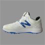 New Balance CK10 BL4 Spike Cricket Shoes White Blue